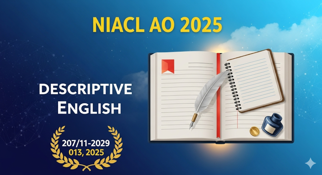 NIACL AO 2025 - Descriptive English