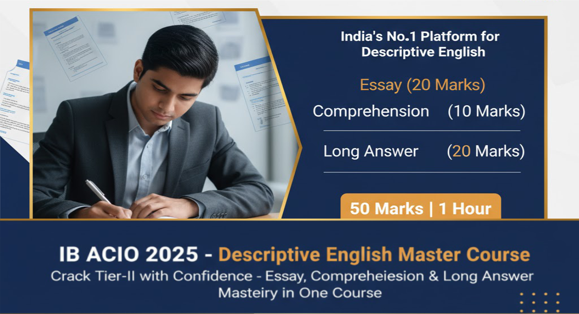 IB ACIO 2025 - Descriptive English