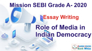 essay on role of media in india