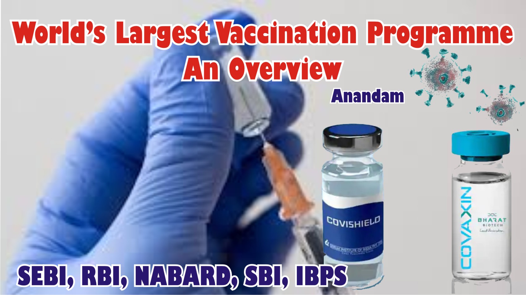 India's COVID-19 Vaccination Programme-Overview For SEBI, NABARD, RBI ...