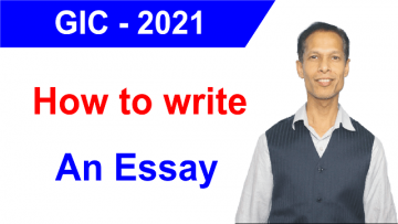 how to write an essay