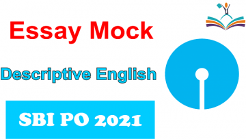SBI PO 2021 Essay Mock