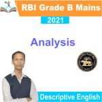 RBI Grade B 2021 analysis