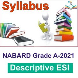 Descriptive ESI Syllabus - NABARD