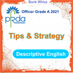 PFRDA Officer Grade A 2021 Descriptive English