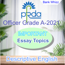 PFRDA important essay topics