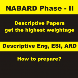 NABARD Mains Descriptive Paper Preparation