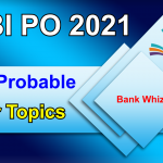 probable letter topics for SBI PO