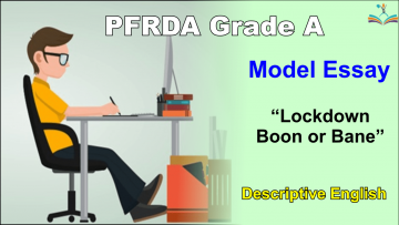 Model Essay for PFRDA Descriptive