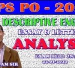 IBPS PO DESCRIPTIVE ENGLISH ESSAY AND LETTER ASKED