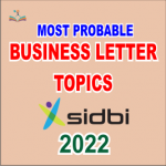 SIDBI Most Important letter topics