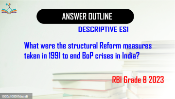 RBI Grade B 2023 - answer outline