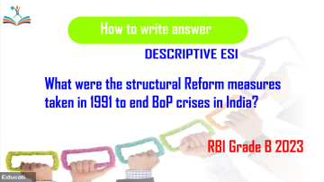 RBI Grade B 2023 - descriptive ESI